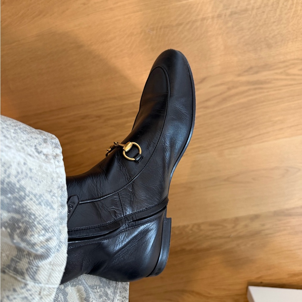 Gucci Leather Chelsea Boot - Picture 2 of 7